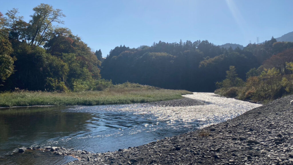 柚木の河原